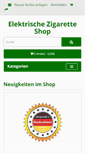 Mobile Screenshot of elektrische-zigarette-shop.com
